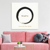 Enso Circle Canvas Afdruk (Insitu (Woonkamer))