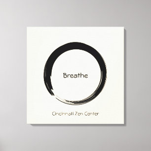 Enso Circle Canvas Afdruk