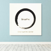 Enso Circle Canvas Afdruk (Insitu (Houten vloer))