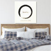 Enso Circle Canvas Afdruk (Insitu (Slaapkamer))