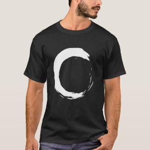 Enso Cirkel Meditatie Yoga Boeddha Boeddhisme Zen T-shirt