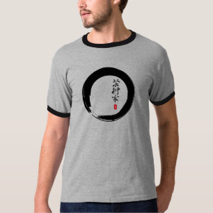 Enso met Japans voor "kunstenaar" T-shirt