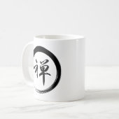 Enso-symbool met Zen-symbool Koffiemok (Voorkant links)