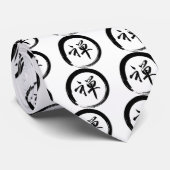 Enso-symbool met Zen-symbool Stropdas (Opgerold)