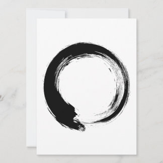 Enso Zen Circle Advieskaart
