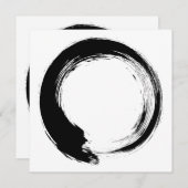 Enso Zen Circle Advieskaart (Voorkant / Achterkant)