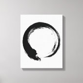 Enso Zen Circle Canvas Afdruk (Voorkant)