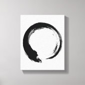 Enso Zen Circle Canvas Afdruk (Voorkant)