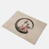 Enso Zen Circle en Lotus Deurmat (Schuin)
