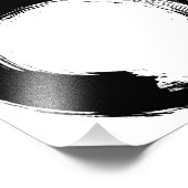 Enso Zen Circle Foto Afdruk (Hoek)