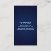 Enso Zen Circle Sakura Tree - Pastel Blossom Visitekaartje (Achterkant)