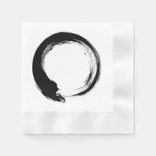 Enso Zen Circle Servet (Voorkant)