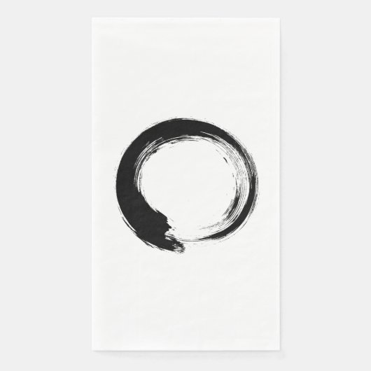 Enso Zen Circle Servet (Voorkant)