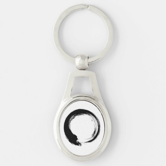 Enso Zen Circle Sleutelhanger (Voorkant)