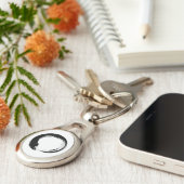 Enso Zen Circle Sleutelhanger (Zijkant)