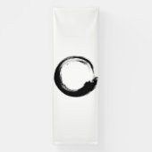 Enso Zen Circle Spandoek (Verticaal)