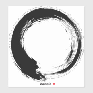 Enso Zen Circle Sticker
