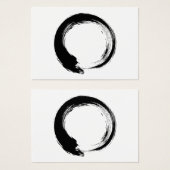 Enso Zen Circle Visitekaartje (Voorkant /achterkant)