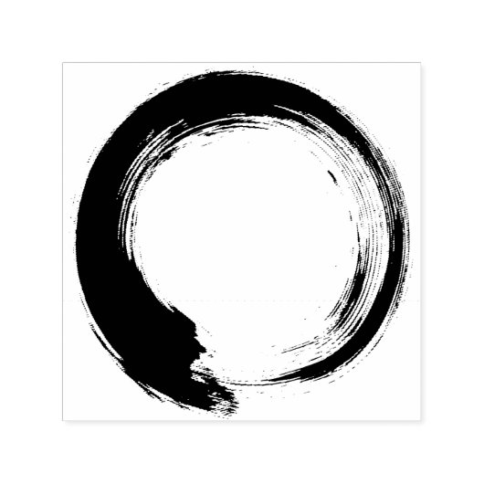 Enso Zen Circle Zelfinktende Stempel (Design)