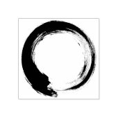 Enso Zen-cirkel Rubberstempel (Afrduk)
