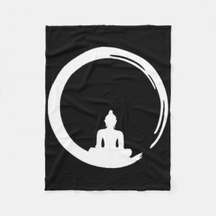 Enso, Zen, Cirkel, Symbool Boeddhisme Boeddha Medi Fleece Deken
