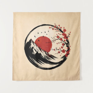 Enso Zen: De rust van de dageraad Wandkleed