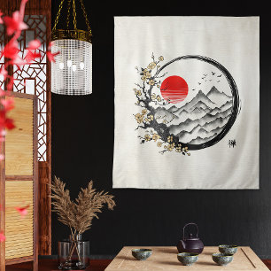 Enso Zen: Rust Wandkleed