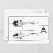 Enstrom-F28 Briefkaart (Voorkant / Achterkant)