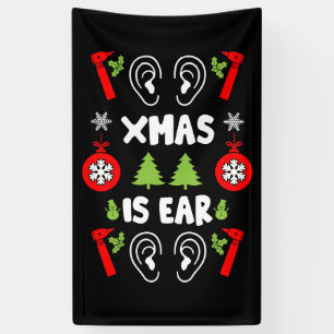 ENT Doctor Christmas Spandoek
