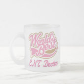 Ent Doctor Pink Gift Matglas Koffiemok (Links)