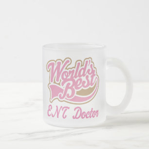 Ent Doctor Pink Gift Matglas Koffiemok