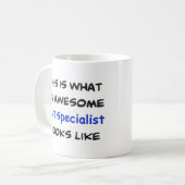 ent specialist, geweldige koffiemok (Voorkant links)