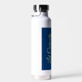 Entdecke die Welt mit Neugierde  Waterfles (Rechts)