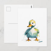 Ente Briefkaart (Voorkant / Achterkant)