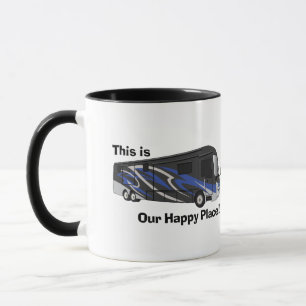 Entegra Aspire Blue Happy Place design Mug