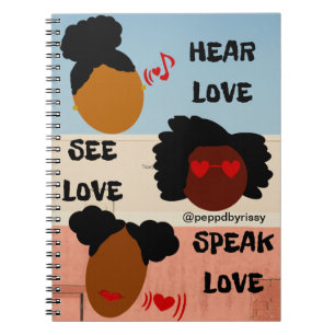 Entendez l'amour, voyez l'amour, parlez le carnet