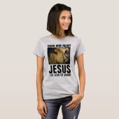 ENTENDEZ-LE ROAR ! JÉSUS, LION DE JUDAH T-Shirts (Devant entier)
