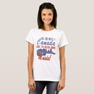 Entendre la musique de Nashville du T-shirt Canada