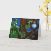 Entendu à travers la carte d'anniversaire amusant  (Fleur jaune)