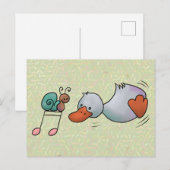 Ententanz Briefkaart (Voorkant / Achterkant)