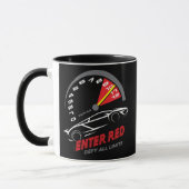 “Enter Red” (Stijl 2) Mok (Links)