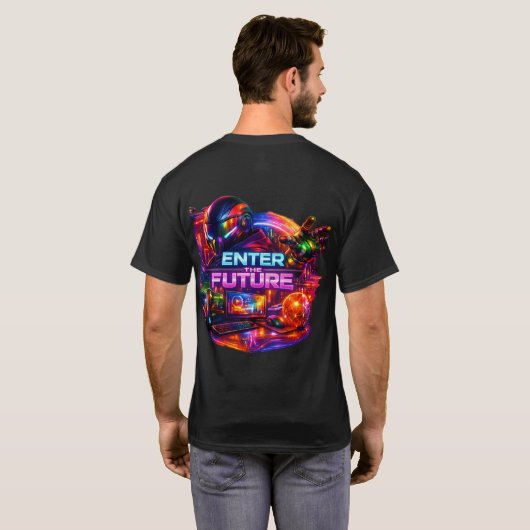 Enter the Future Galaxy T-Shirt (Dos entier)