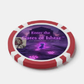 Enter the Gates of Ishtar playing cards  Poker Chips (Enkel)