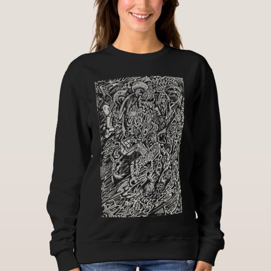 Enter, The Microdot Man Sweatshirt (Devant)