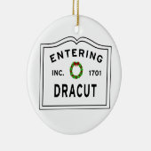 Entering Dracut Massachusett Keramisch Ornament (Rechts)