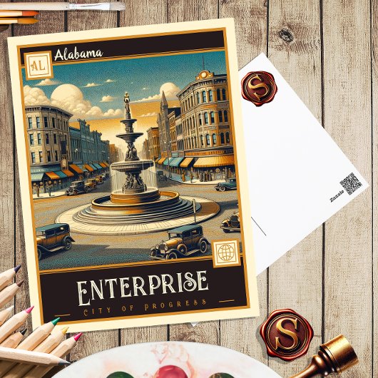 Enterprise, Alabama |  Briefkaart