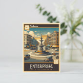 Enterprise, Alabama |  Briefkaart (Staand voorkant)