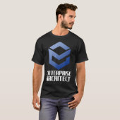 Enterprise Architect Data Digital Science Network T-shirt (Voorkant volledig)