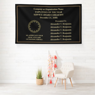 Enterprise Business Gold Black Employees Awards Spandoek