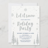 Enterprise Holiday Party Invitation Kaart (Voorkant)